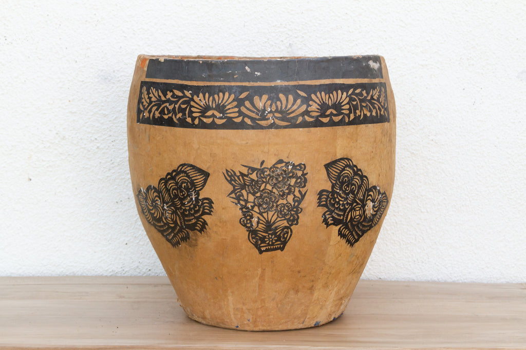 Mythical Guardian Paper Maché Basket