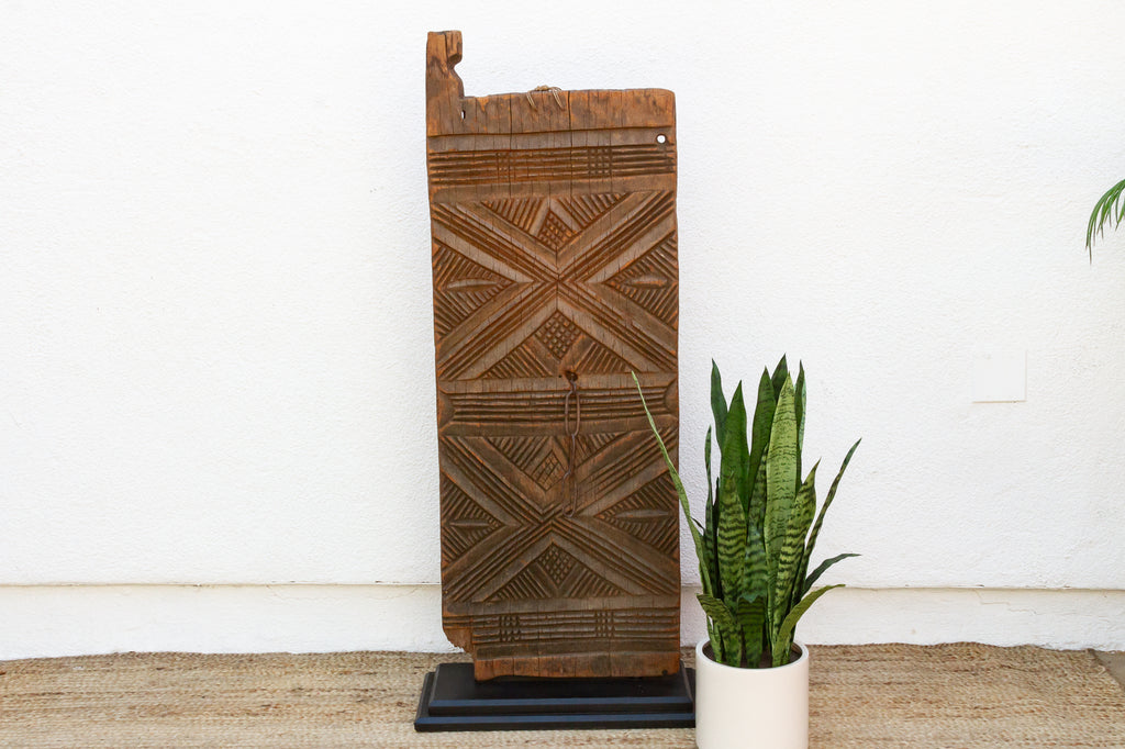 Finely Carved Antique Gurunsi Door (Trade)