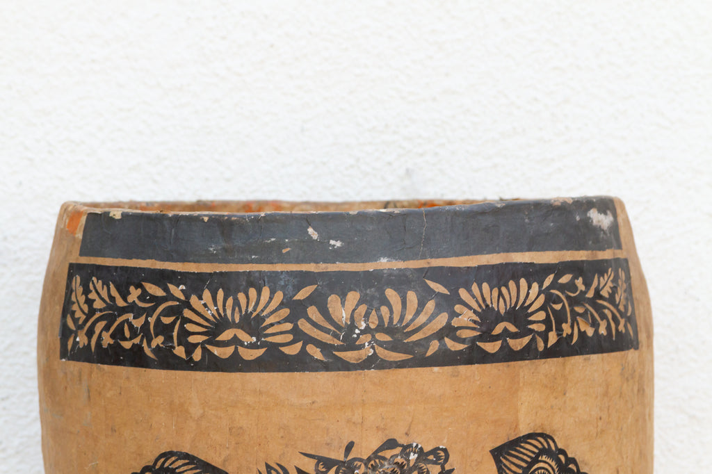 Mythical Guardian Paper Maché Basket