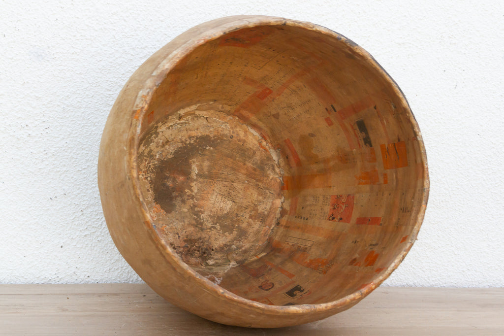 Mythical Guardian Paper Maché Basket