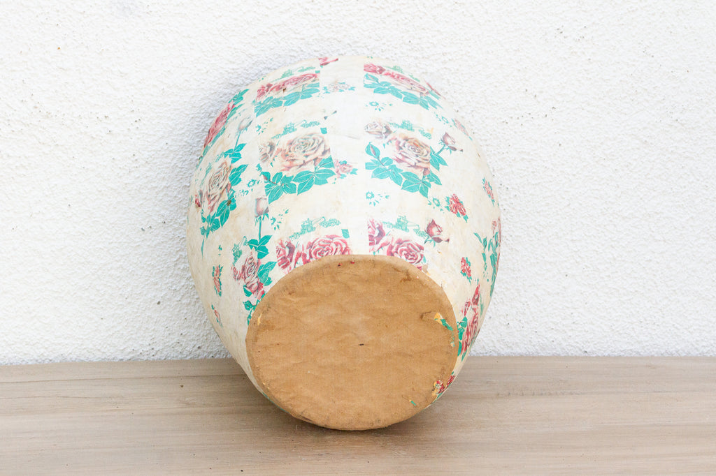 Botanical Art Vintage Mongolian Basket