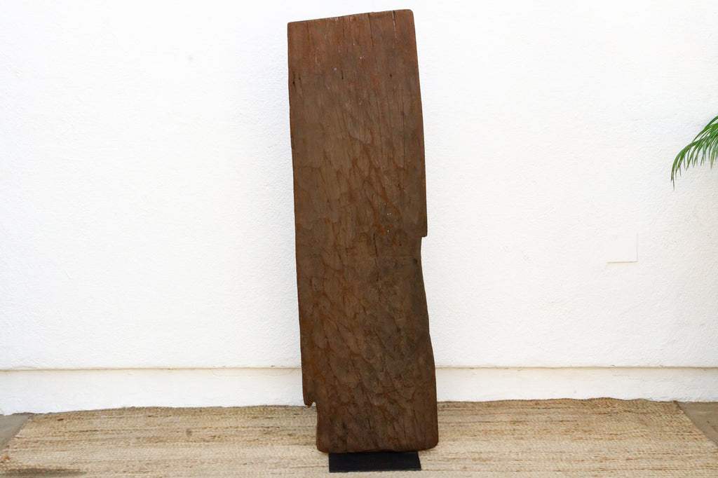 Ancient Carved Yoruba Figurative African Door (Trade)