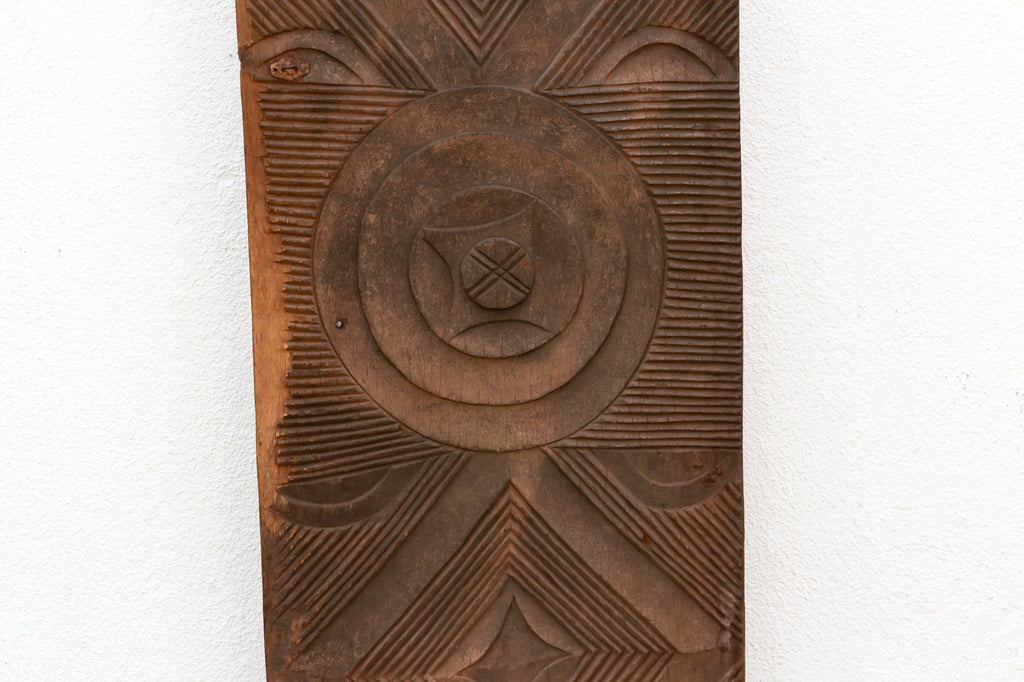 Heritage Antique African Sunburst Medallion Door