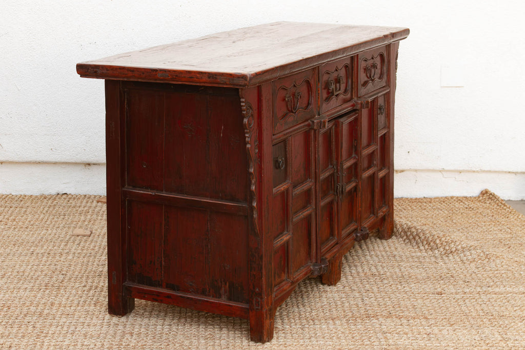 Early 20th Century Painted Butterfly Sideboard (Trade)