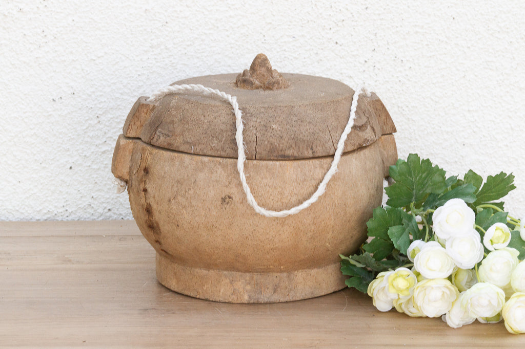 Old Farmhouse Wood Bowl