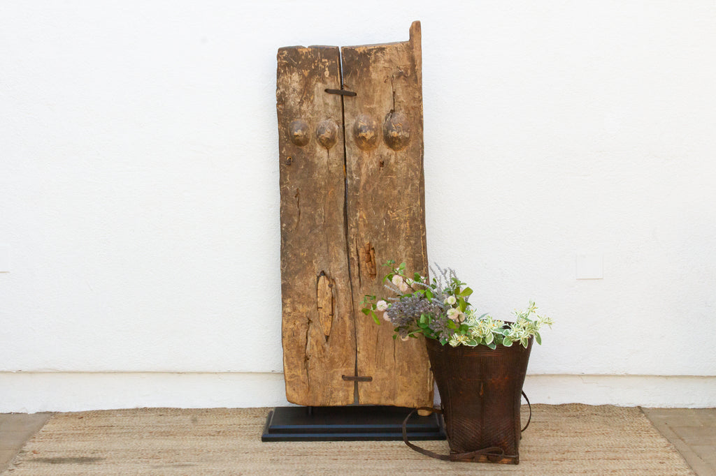 Early 1800's Symbolic African Dogon Door