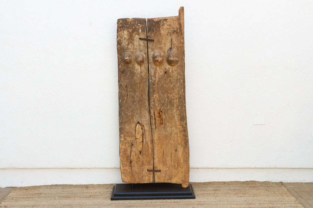 Early 1800's Symbolic African Dogon Door