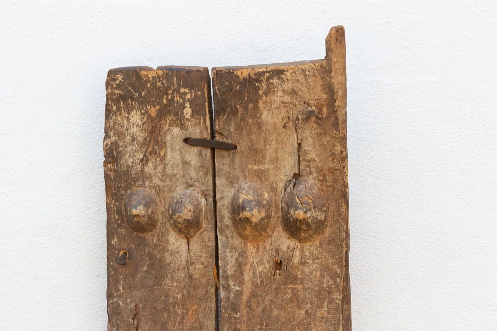 Early 1800's Symbolic African Dogon Door