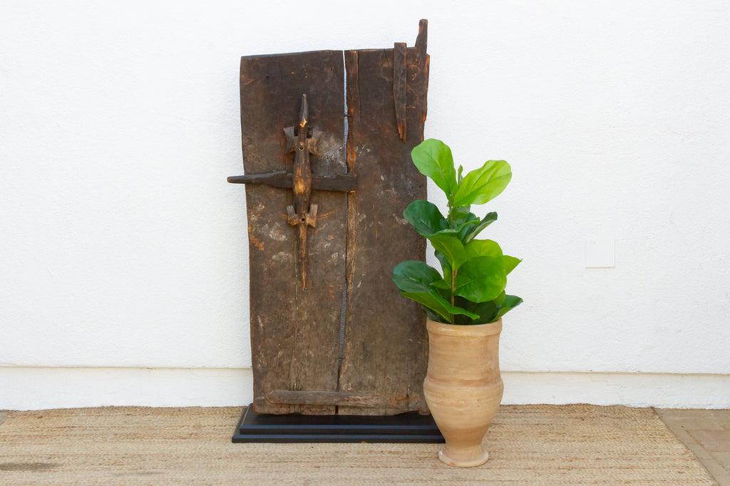 Ancient Primitive Bamana Ta-koy Lock African Door (Trade)