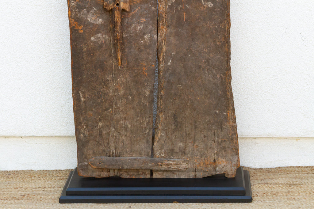 Ancient Primitive Bamana Ta-koy Lock African Door (Trade)