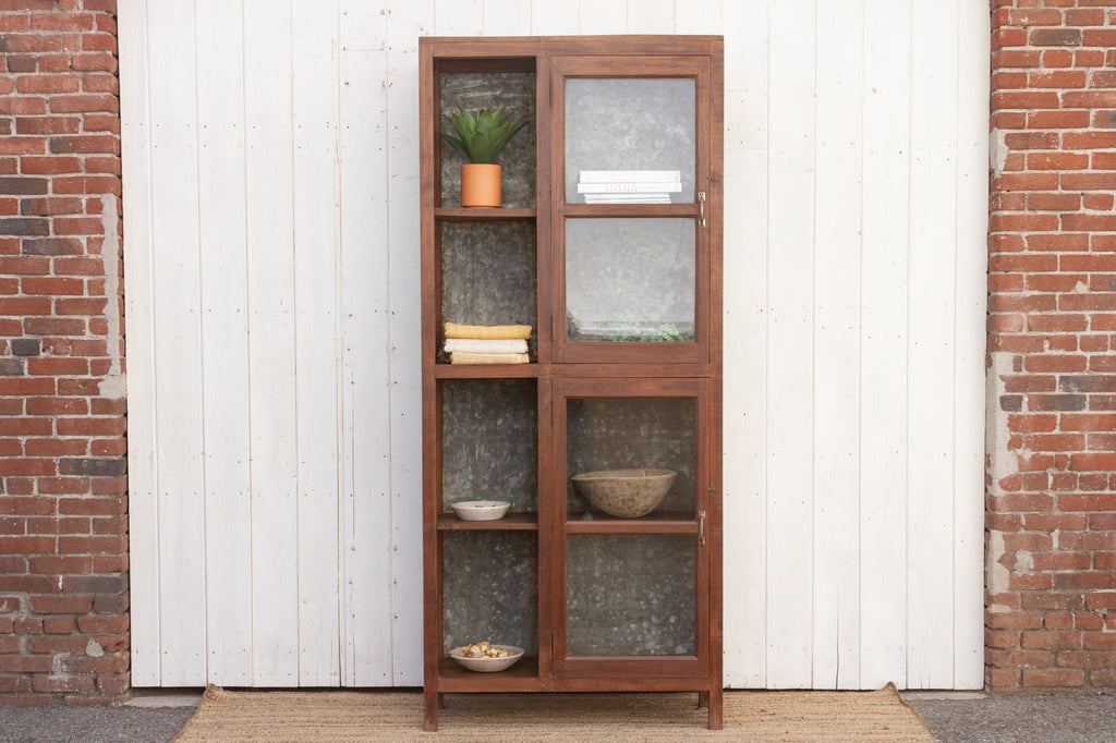 Mid-Century Teak Open Bookcase