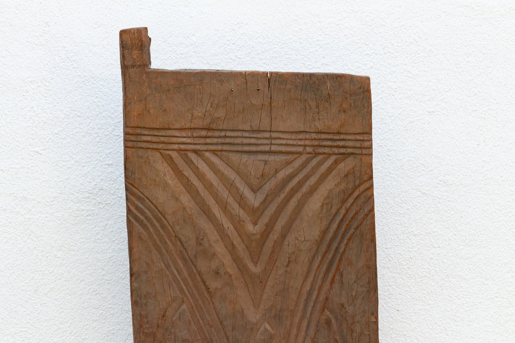 Rare Antique African Door w/Devotional Silhouette (Trade)
