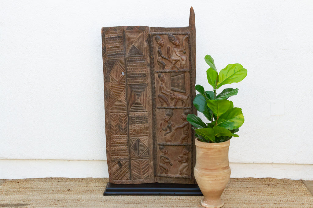 Royal Yoruba African Carved Door