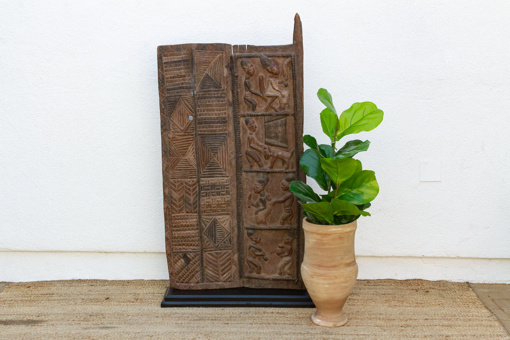 Royal Yoruba African Carved Door