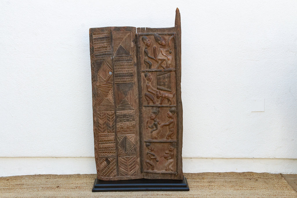 Royal Yoruba African Carved Door