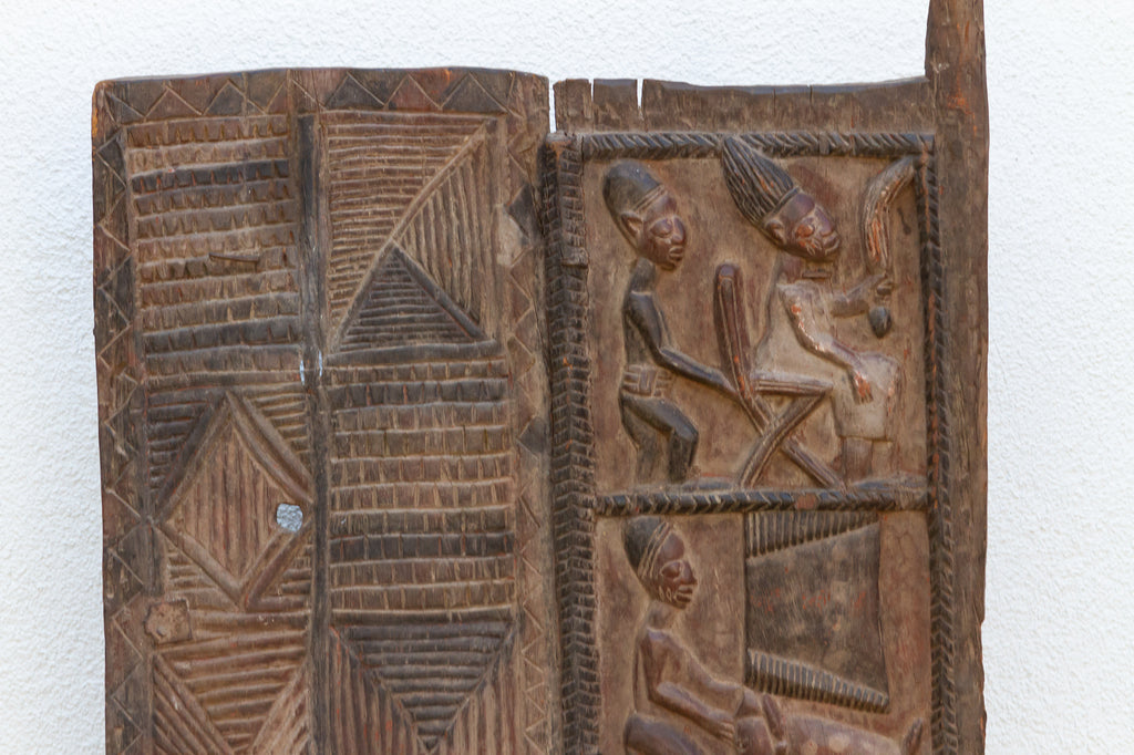 Royal Yoruba African Carved Door
