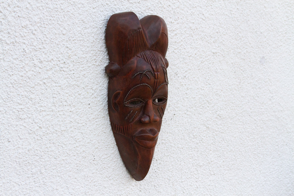 Carved Memories, African Mask Wall Art