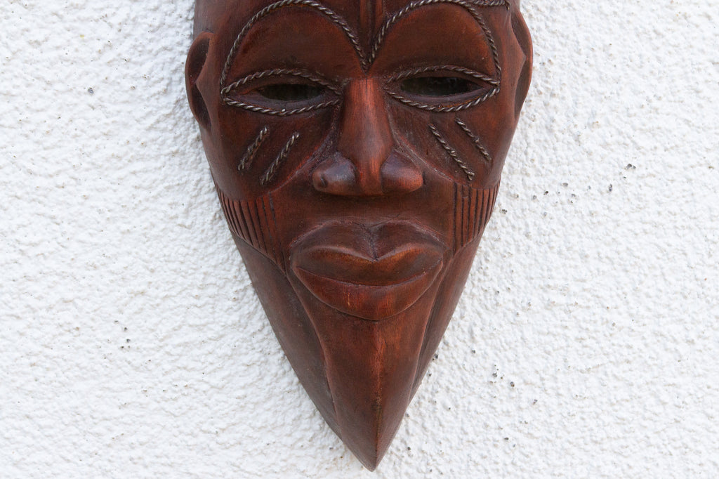 Carved Memories, African Mask Wall Art