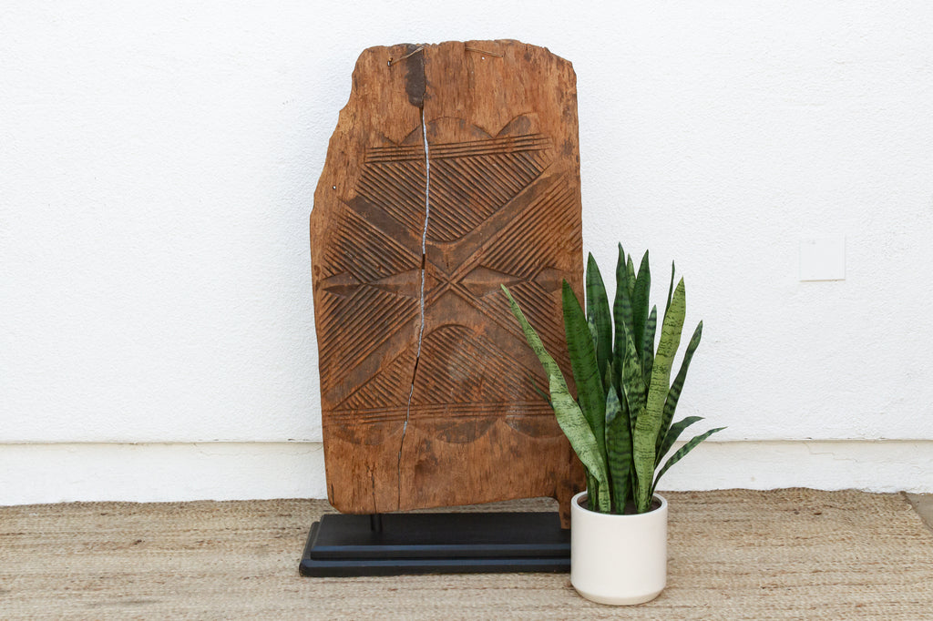 Ancient African Igbo Carved Door