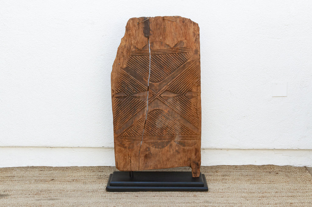 Ancient African Igbo Carved Door