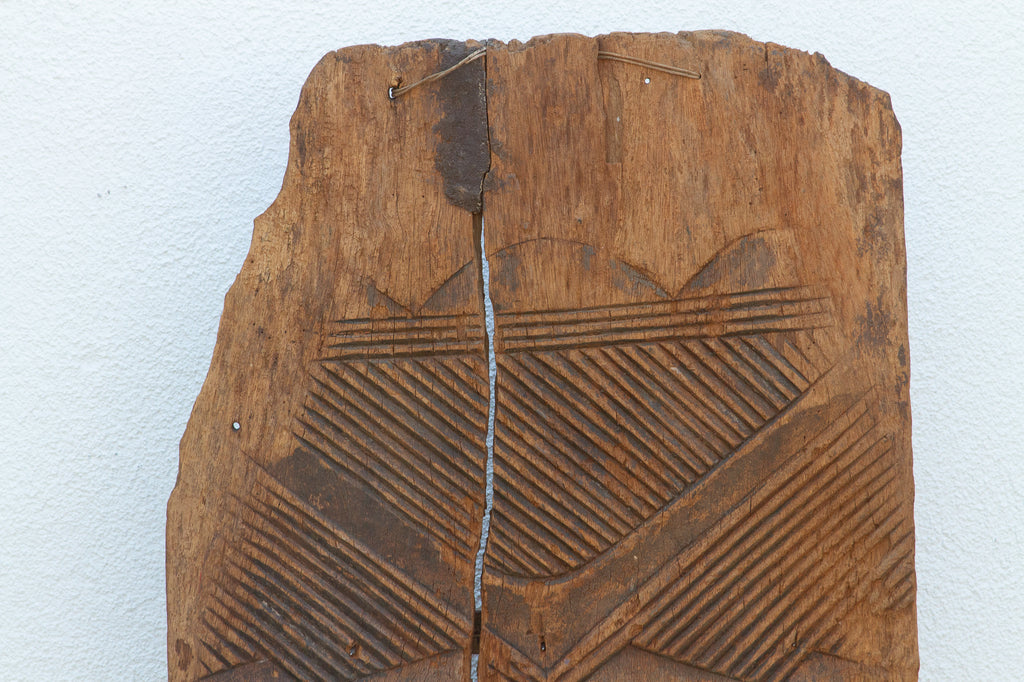 Ancient African Igbo Carved Door