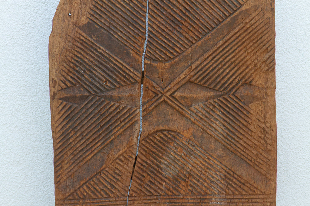 Ancient African Igbo Carved Door
