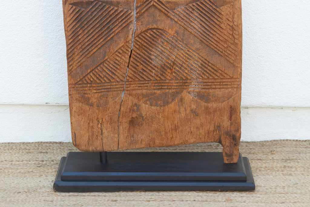 Ancient African Igbo Carved Door