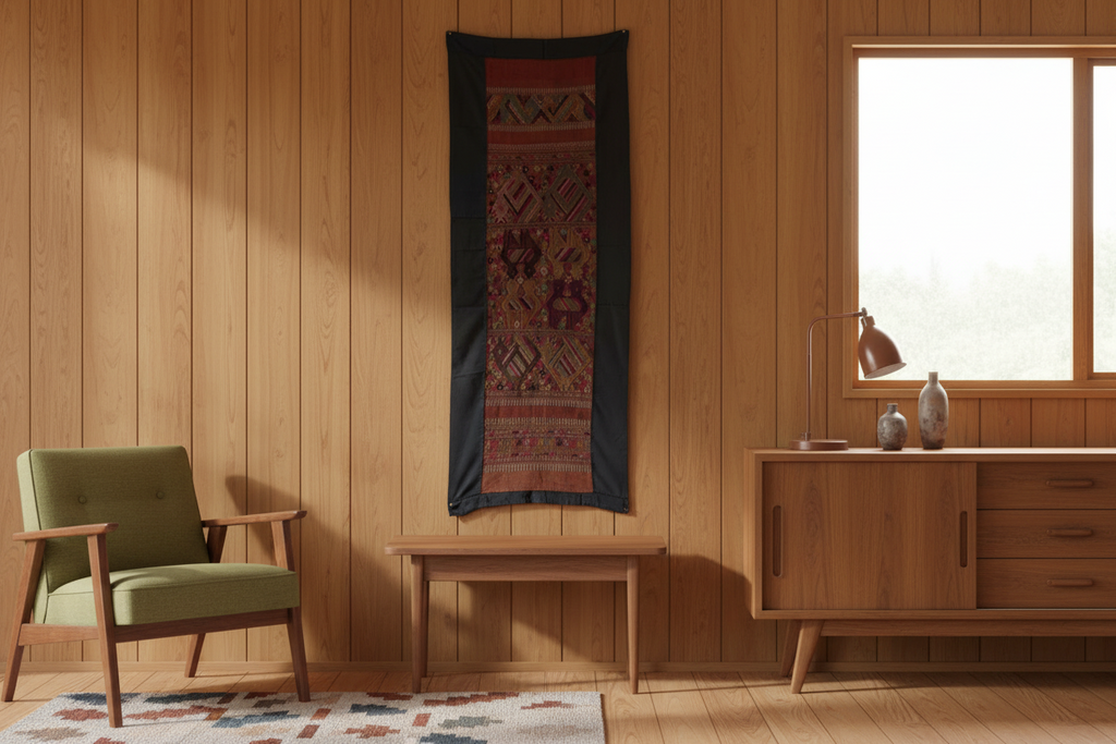 Antique Laotian Tribal Runner