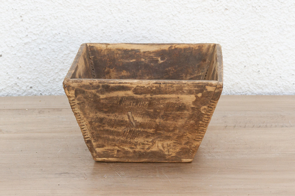 Small Vintage Harvest Wood Box