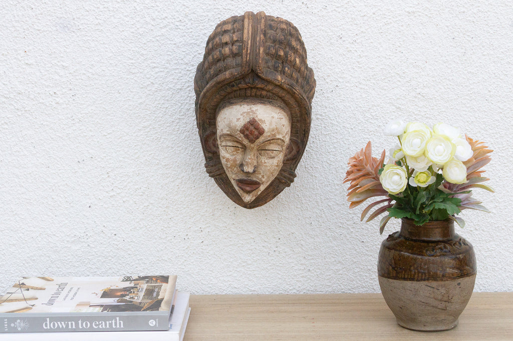 Celestrial Crown, Painted African Mask