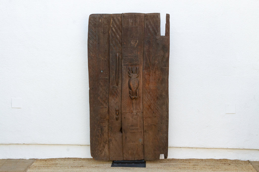 Authentic Relief Carving Nupe Door
