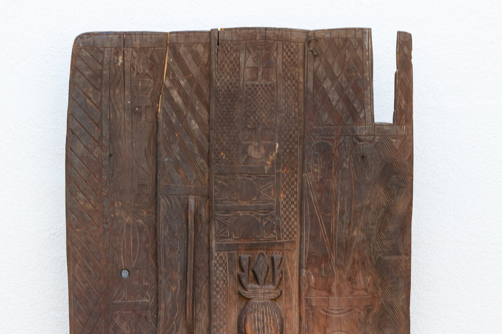 Authentic Relief Carving Nupe Door