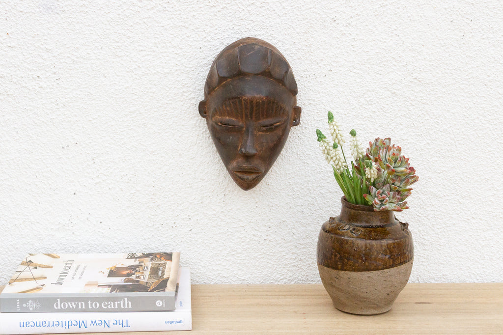 Vintage Baule Mblo Portrait Mask