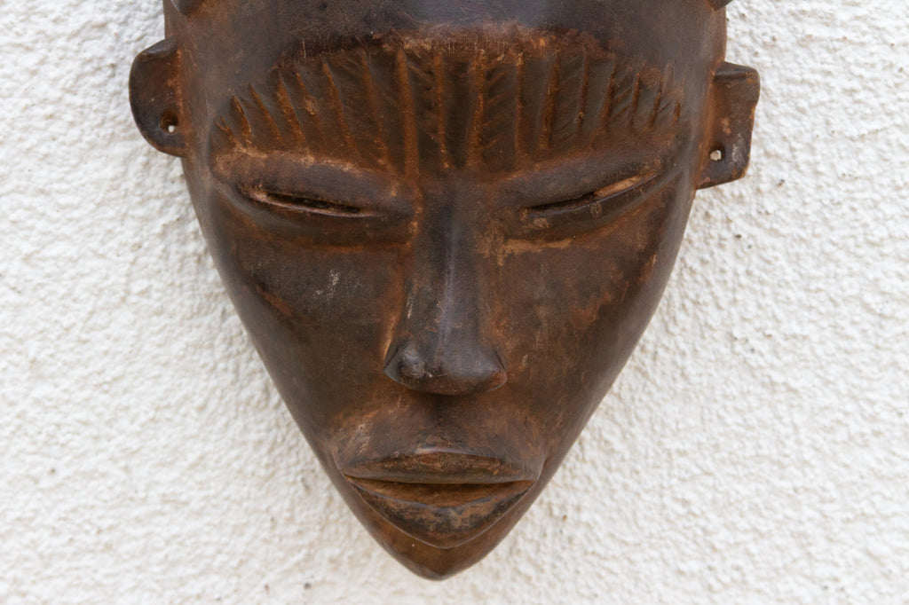 Vintage Baule Mblo Portrait Mask