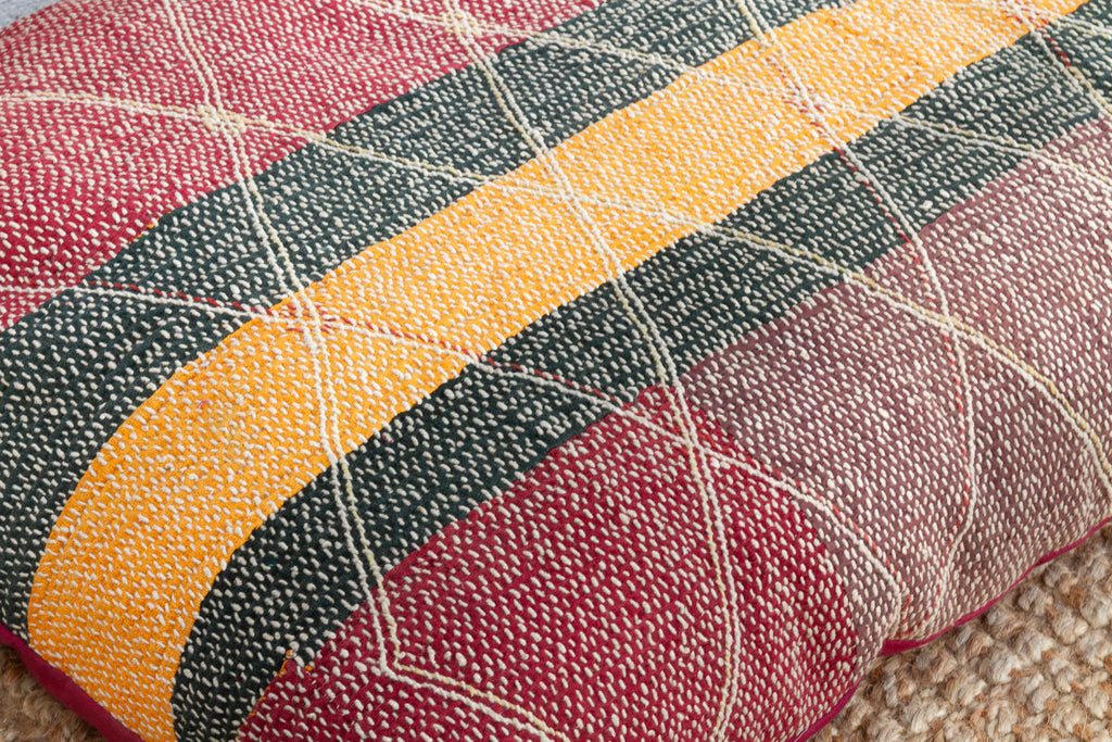 Antique Earthy Stripe Saami Floor Lounger