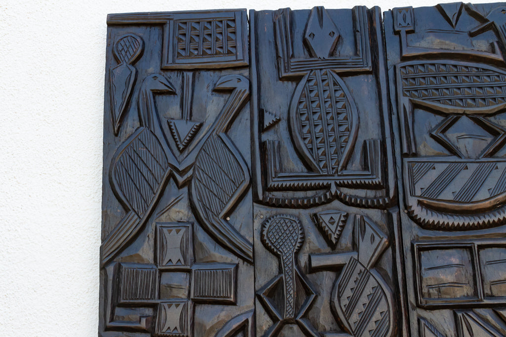 Very Tall Mid 20th Century African Nupe Door