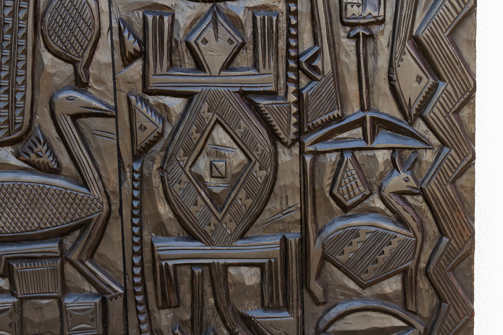 Very Tall Mid 20th Century African Nupe Door