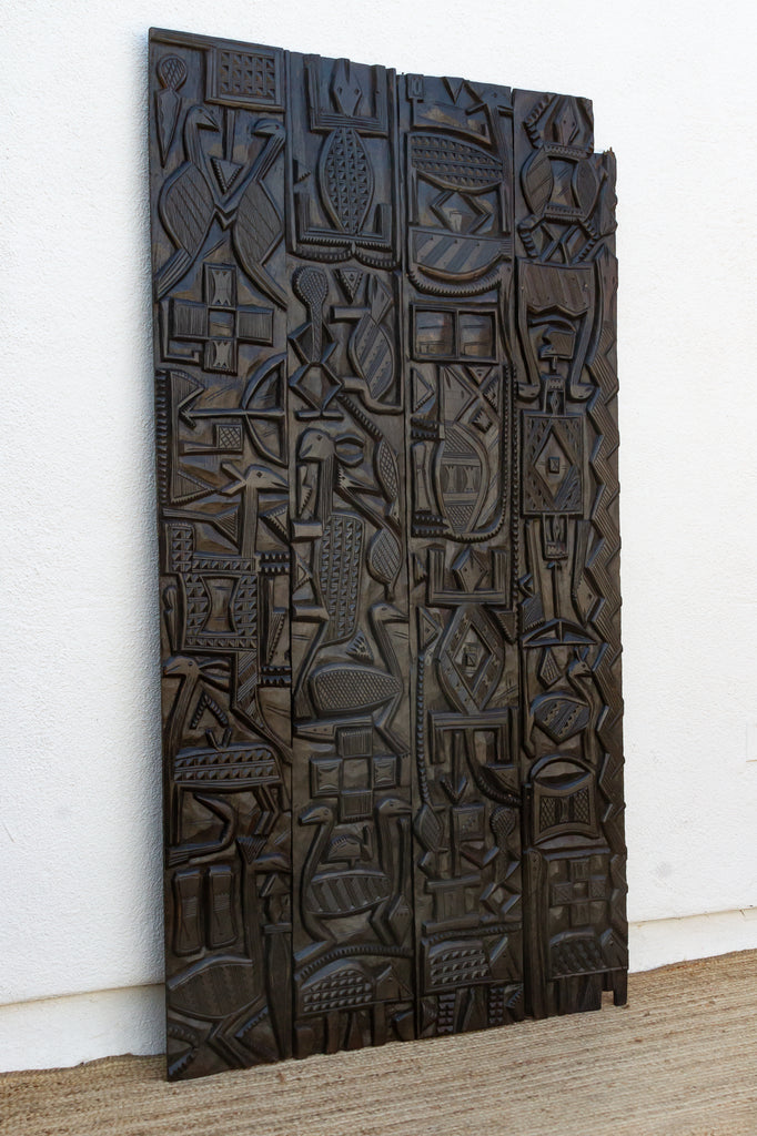 Very Tall Mid 20th Century African Nupe Door