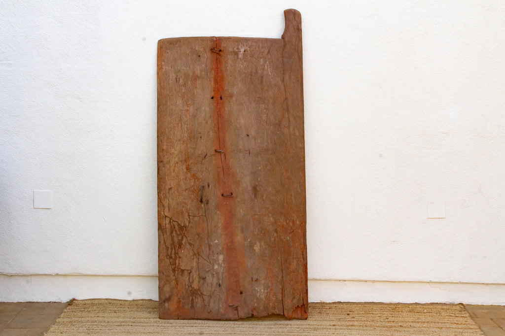 Antique Uke Carve Solar Disk Igbo Door