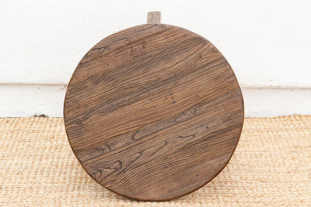 Rustic Brown Artisanal Round Table (Trade)