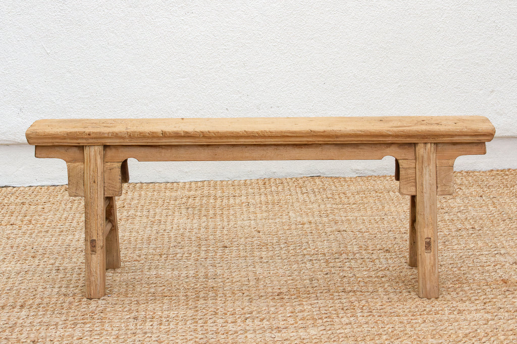 Old Timeworn Wooden Slim Bench (Trade)