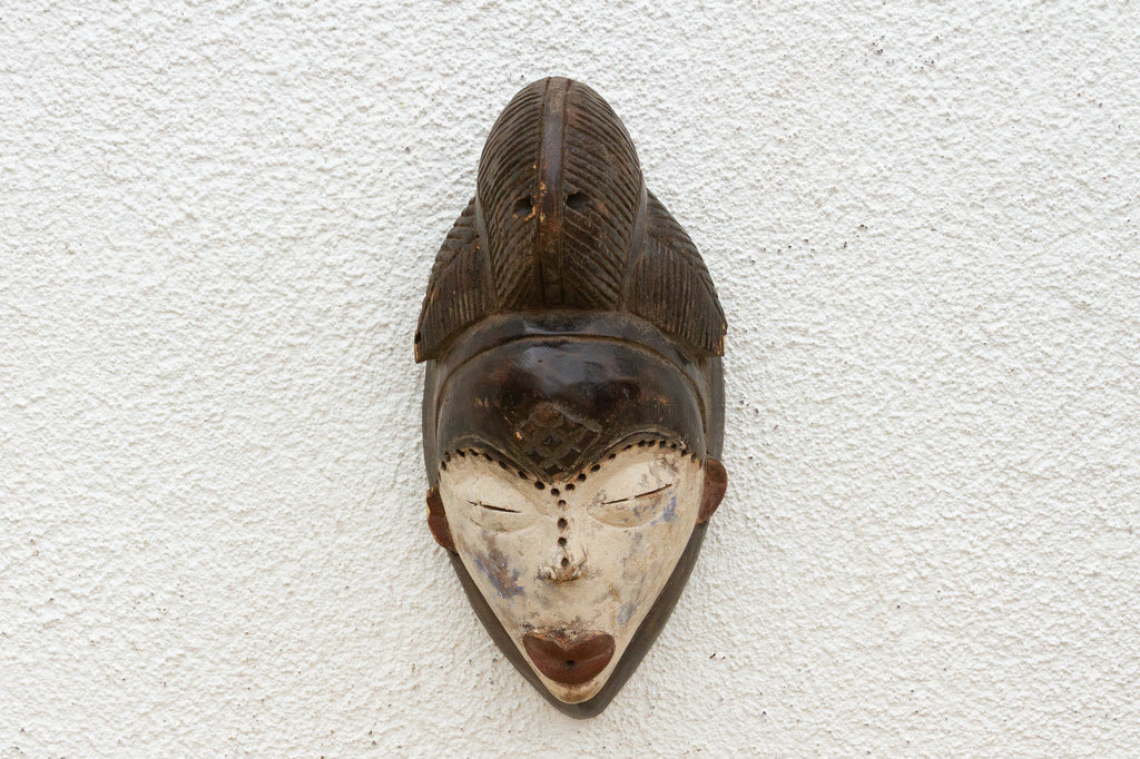 Vintage Guro Mask, A Portrait of Elegance