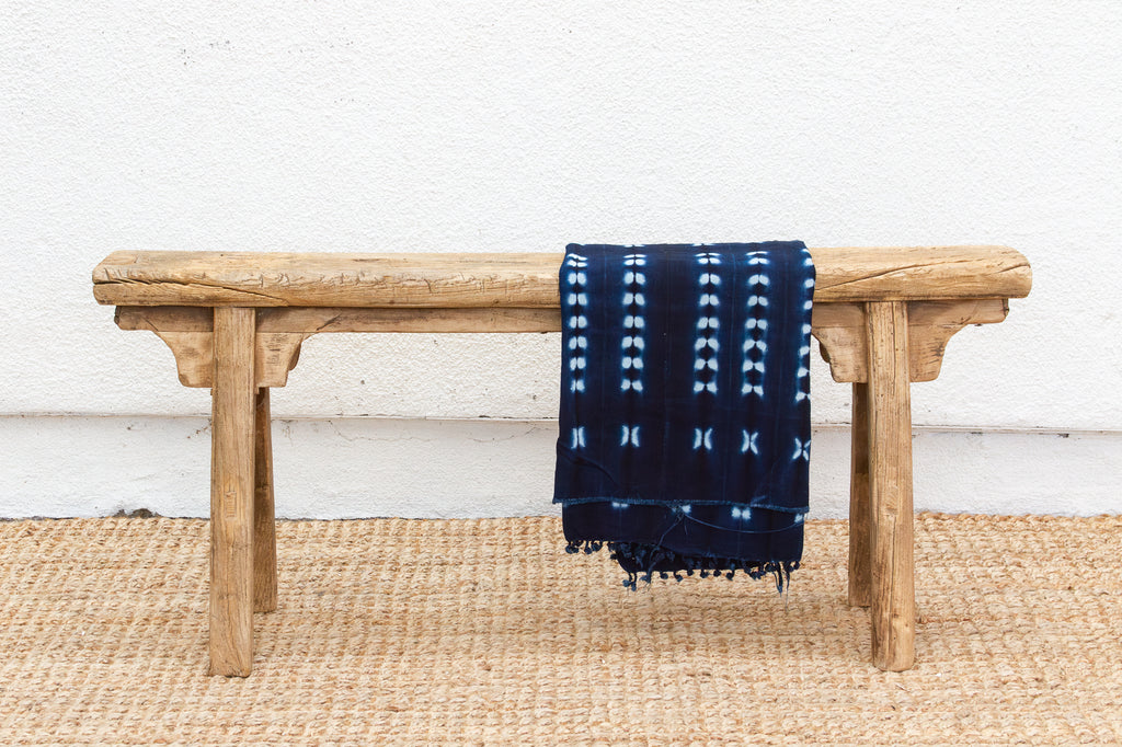 Vintage Asian Farmhouse Slim Bench (Trade)
