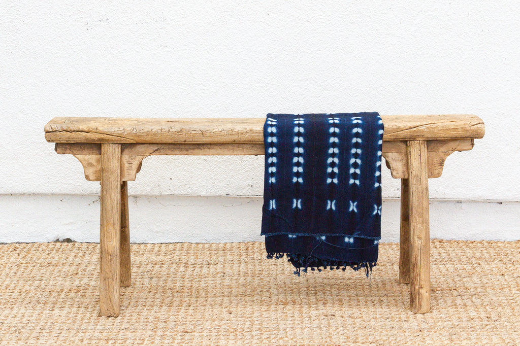 Vintage Asian Farmhouse Slim Bench (Trade)
