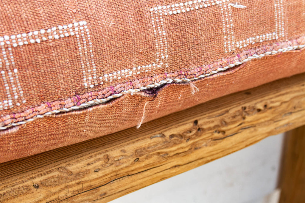Terracotta Trail Oversized Lumbar Moroccan Pillow