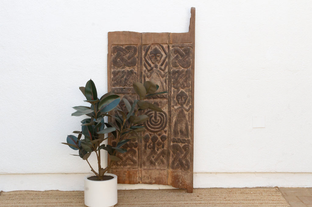 Beautifully Carved Igbo Cosmogram Door