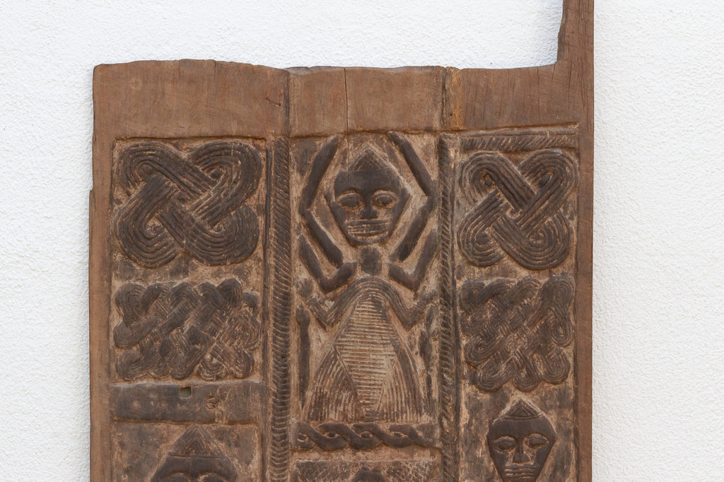 Beautifully Carved Igbo Cosmogram Door