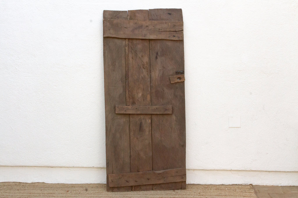 The Threshold Oracle Carved African Nupe Door