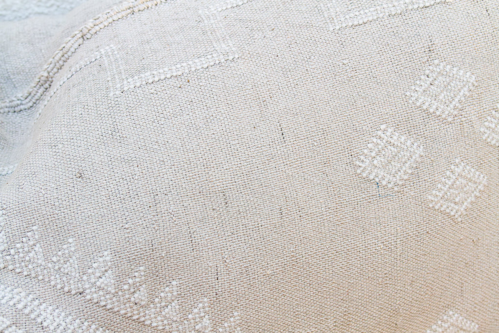 Oasis Linen Oversized Lumbar Moroccan Pillow