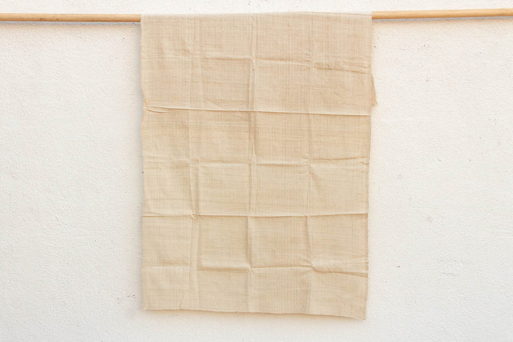 Organic Peace Silk Throw, Sandstone